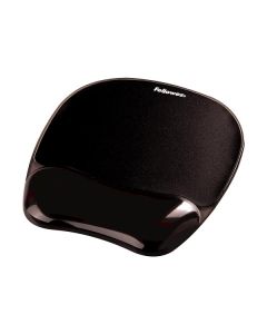 Fellowes gel-rest muismat zwart