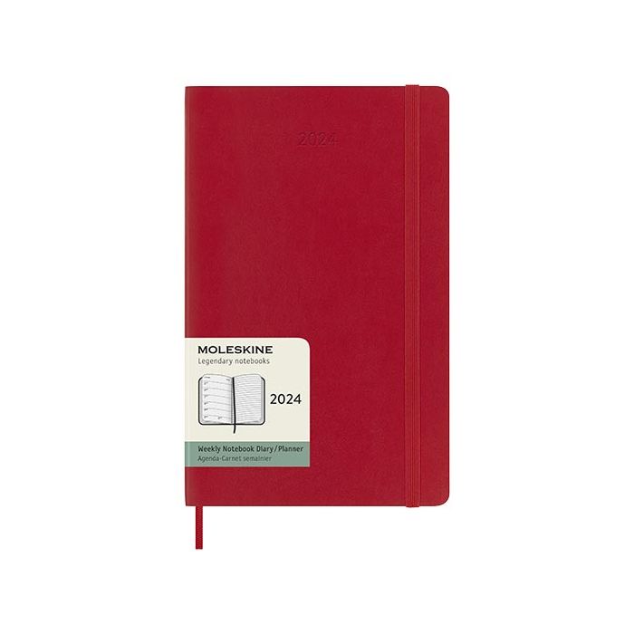 Agenda Moleskine 2017 settimanale large 13x21 rigida avio