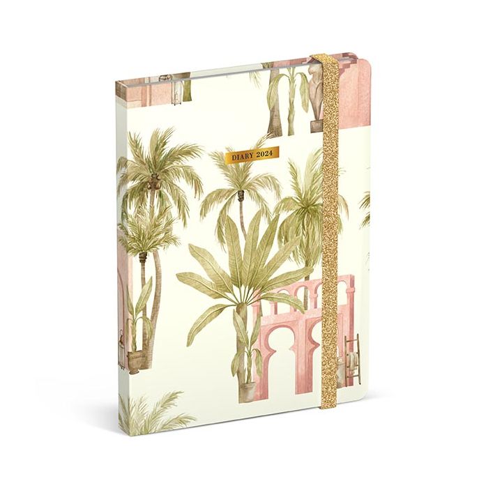 Lannoo agenda Marokko Palm Tree 11x15 cm 1week/2pag. online kopen